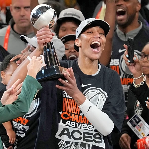 A'ja Wilson wins AP Female Athlete of the Year following historic 4th WNBA MVP