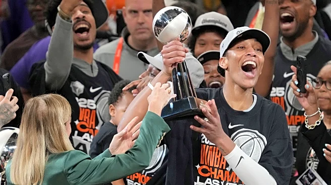 A'ja Wilson wins AP Female Athlete of the Year following historic 4th WNBA MVP