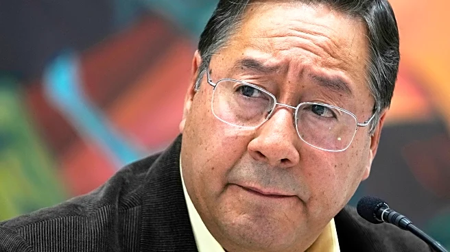 Former Bolivian President Arce arrested in corruption investigation a month after leaving office