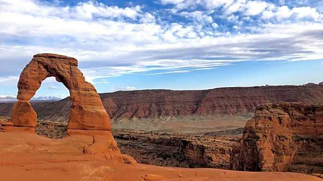 Hiker mired in quicksand in Utah's Arches National Park is rescued unharmed