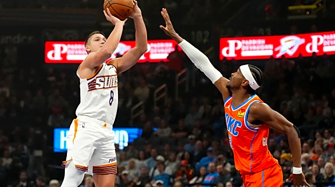 Gilgeous-Alexander scores 28 as Thunder tie NBA record for best start with 138-89 blowout of Suns