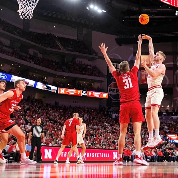 No. 23 Nebraska matches best start in school history at 10-0, beats Wisconsin 90-60