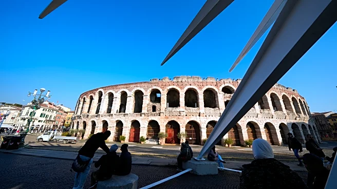 Verona's ancient Roman arena gets a modern facelift for the 2026 Winter Olympic Games