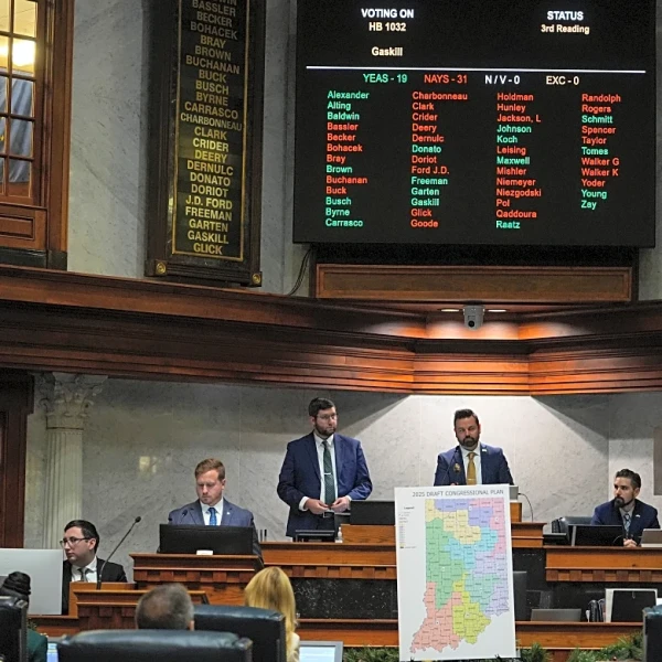Indiana Republicans defy Trump and reject his House redistricting push in the state