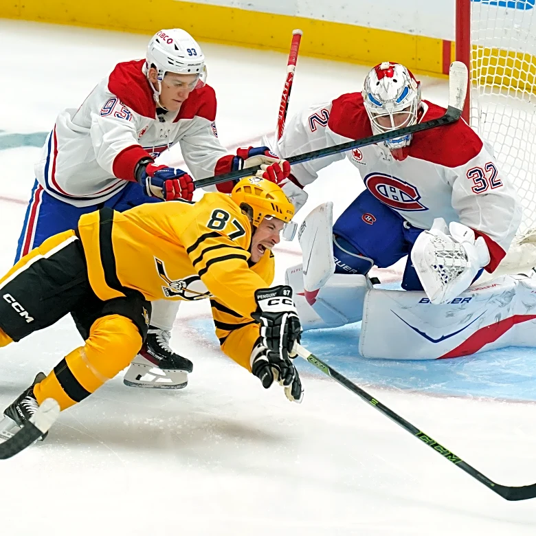 Fowler makes 33 saves in NHL debut as Canadiens beat Penguins 4-2