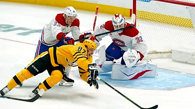 Fowler makes 33 saves in NHL debut as Canadiens beat Penguins 4-2
