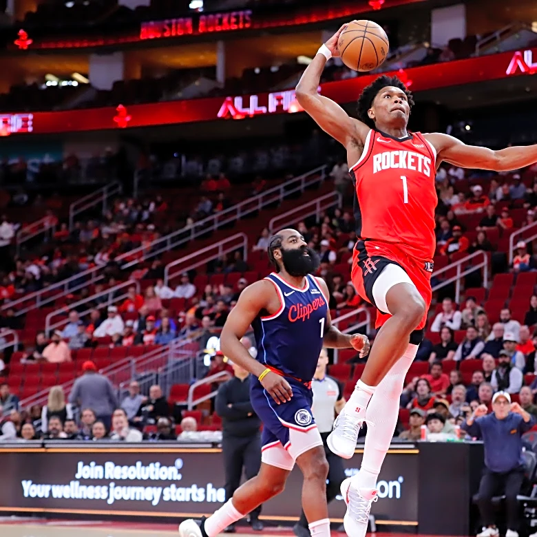 Thompson has 20 points, 9 rebounds, 8 assists, Rockets beat Clippers 115-113