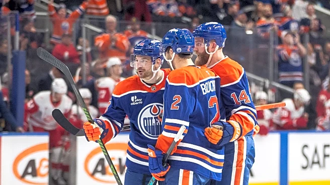 Hyman has 3 goals, McDavid gets 4 assists as Oilers beat Red Wings 4-1