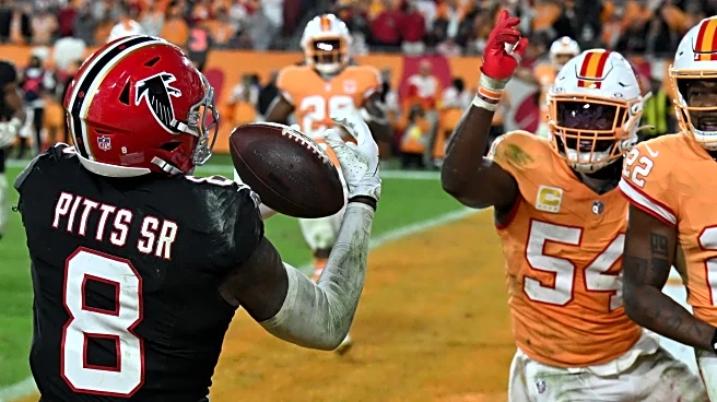 Pitts' performance is most productive by NFL tight end since 1996, helps Falcons beat Bucs