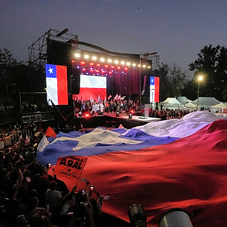 Chileans are divided in a presidential runoff tilted toward the far right