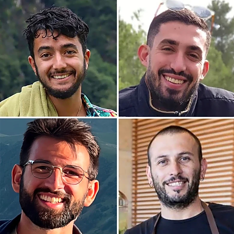 New footage shows six Israeli hostages celebrating Jewish holiday, months before they were killed