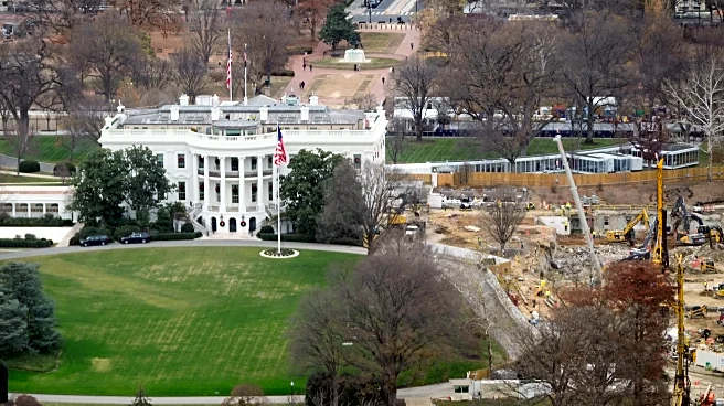 Trump sued by preservationists seeking reviews and congressional approval for ballroom project