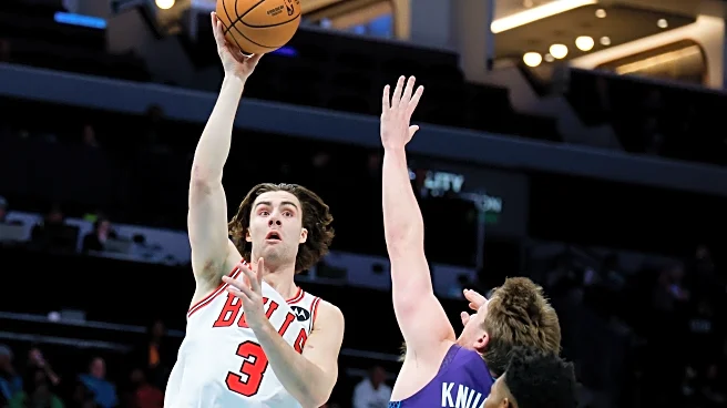 Josh Giddey scores 26 points, Bulls hang on to beat Hornets 129-126 to snap 7-game losing streak