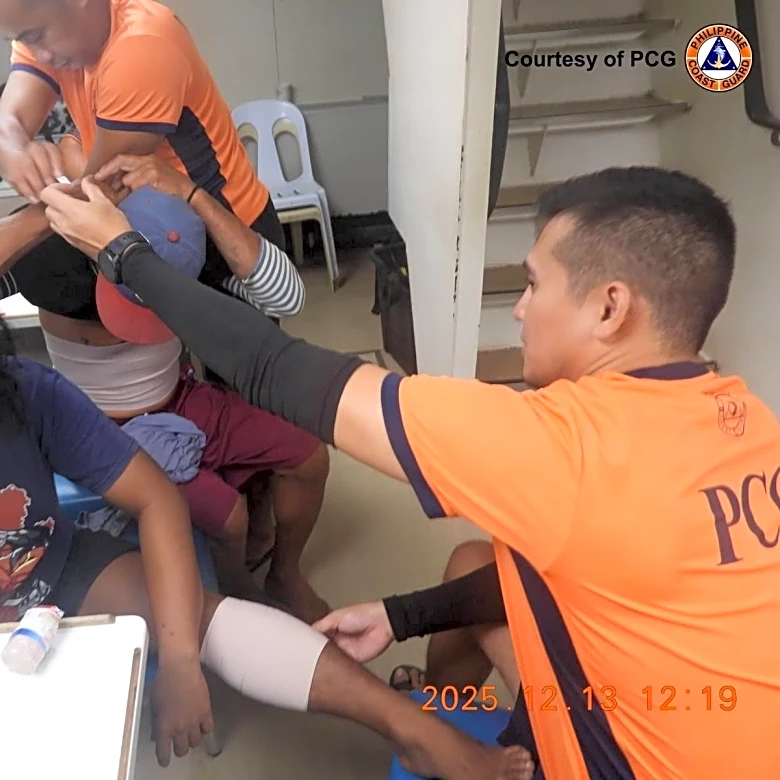 Philippines says 3 fishermen injured by Chinese coast guard's water cannons off disputed shoal