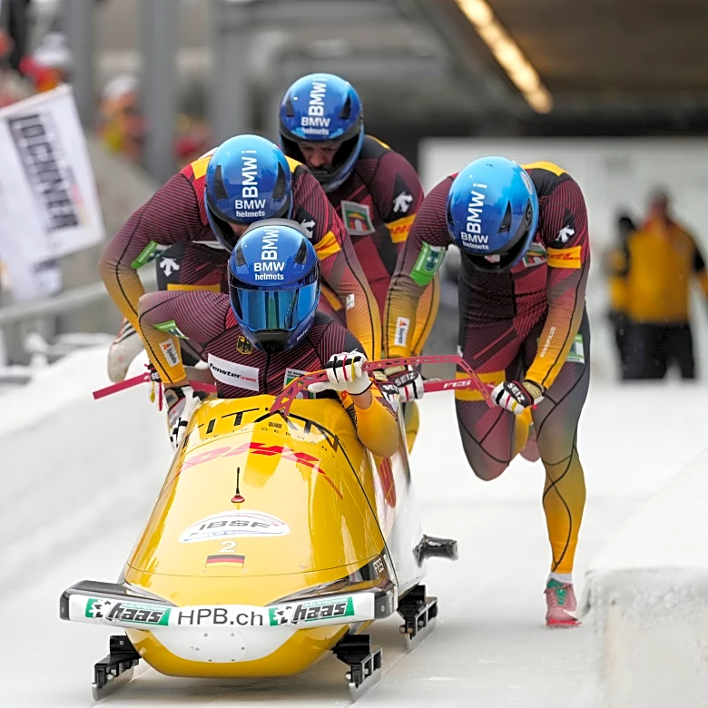 Johannes Lochner edges out Francesco Friedrich in Lillehammer World Cup bobsled race