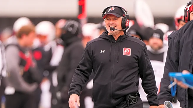 Morgan Scalley promoted from defensive coordinator to head coach at Utah, succeeding Whittingham