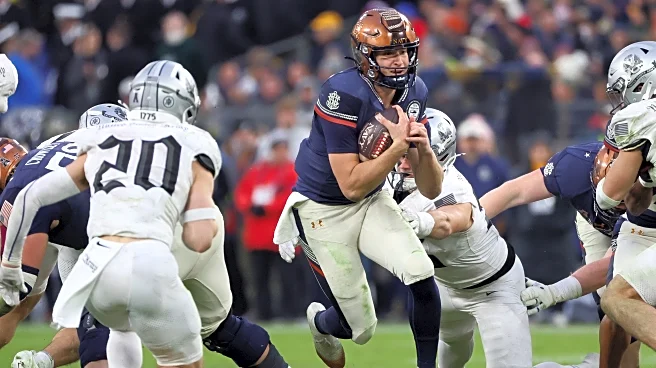 Horvath to Heidenreich on 4th-and-goal leads No. 22 Navy to a 17-16 win over Army