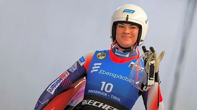 Summer Britcher wins gold in Park City, USA Luge's 50th World Cup victory
