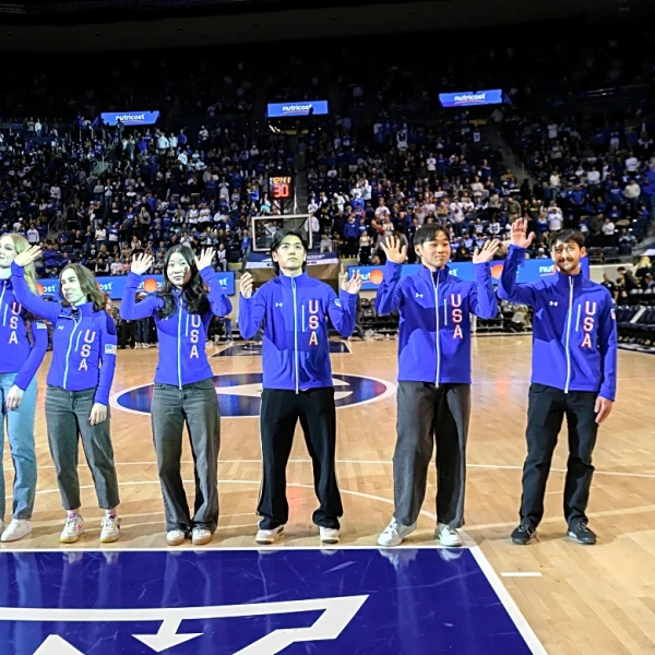 Stoddard and Santos-Griswold head to their second Olympics for the US in short track speedskating