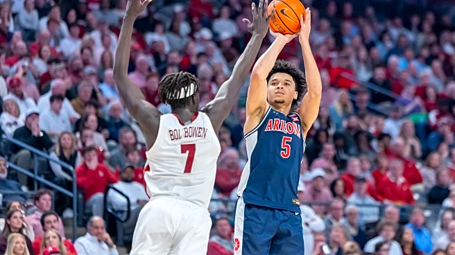 Burries scores 28 points as No. 1 Arizona rallies from halftime deficit to beat No. 12 Alabama 96-75