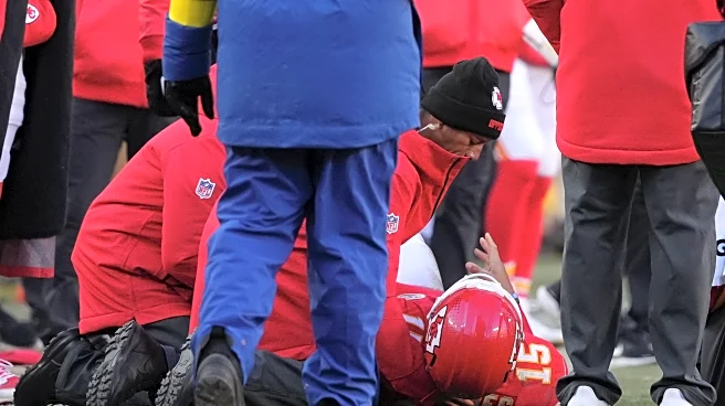 Patrick Mahomes suffers a torn ACL and Chiefs say he's considering surgical options