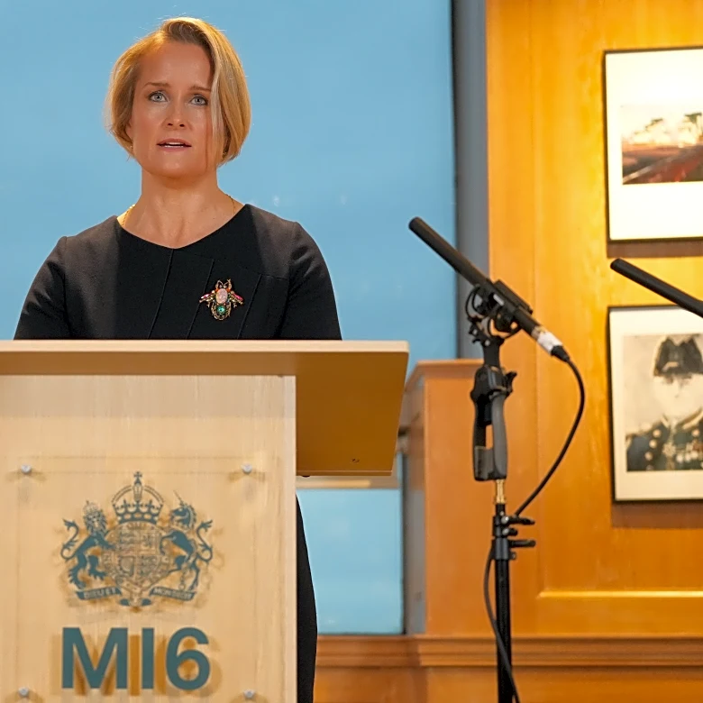 Britain’s MI6 spy chief says Putin is dragging out peace talks and wants to subjugate Ukraine