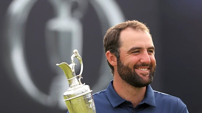 Scottie Scheffler joins Tiger Woods by winning PGA Tour player of the year for 4th straight year