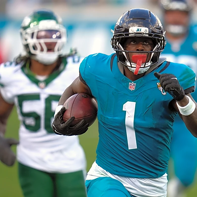 Jaguars' Travis Etienne on a TD tear in what could be his final season in Jacksonville