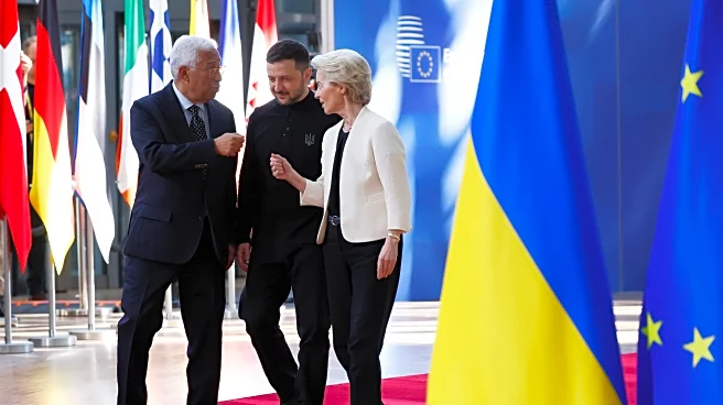 Envoys try to narrow gaps on a loan plan for Ukraine ahead of Thursday's crunch EU summit