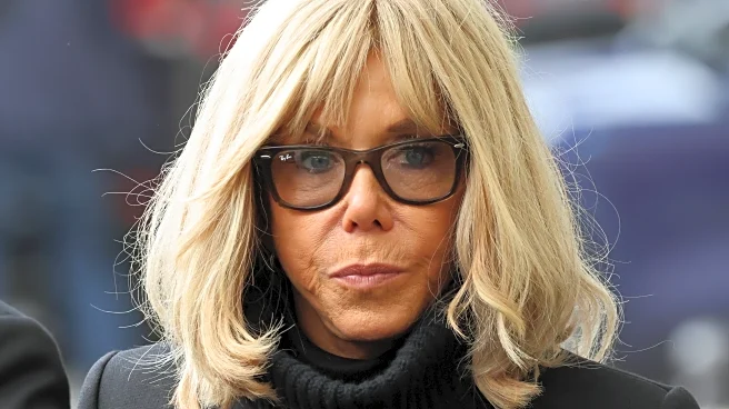 Brigitte Macron defends 'clumsy' sexist slur against feminist protesters