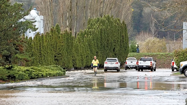 A driver is found dead in a submerged car near Seattle after a week of heavy rain and flooding