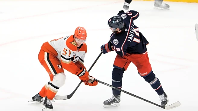 Adam Fantilli’s OT goal lifts Blue Jackets past Ducks 4–3