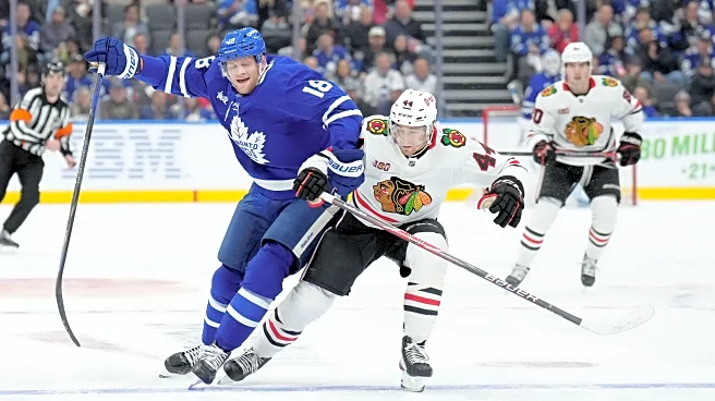 Matthews and Joshua score 8 seconds apart to help Leafs rally past Blackhawks 3-2