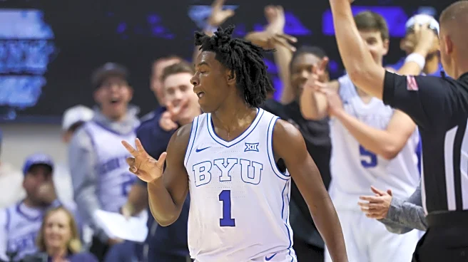 AJ Dybantsa, Richie Saunders help No. 10 BYU beat Pacific 93-57