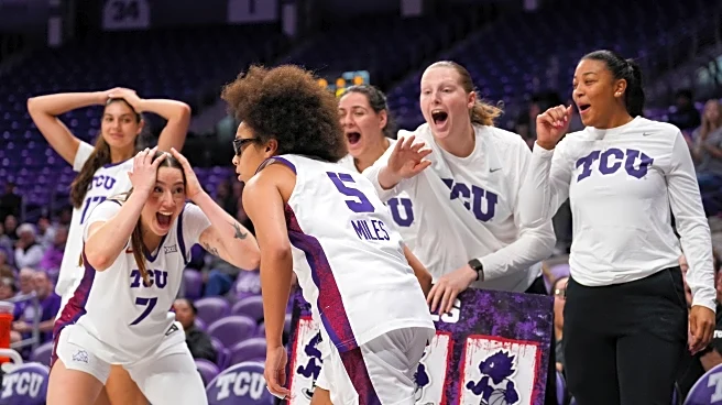 No. 9 TCU's Olivia Miles and Marta Suarez only 2nd DI teammates with triple-doubles in same game