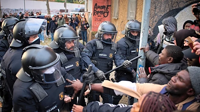 Spanish police evict hundreds of migrants from squat deemed unsafe