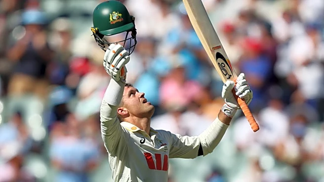 Carey's hometown century and Khawaja's 82 help Australia reach 326-8 on Day 1 of 3rd Ashes test