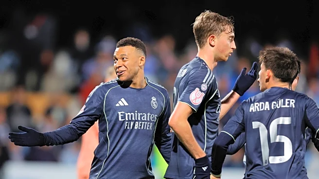 Mbappé scores twice in Real Madrid's narrow Copa del Rey win over 3rd-tier Talavera