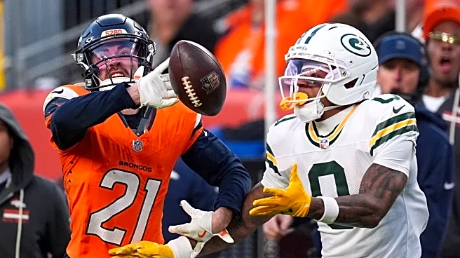 Broncos cornerback Riley Moss hasn't been able to shake his reputation for being handsy