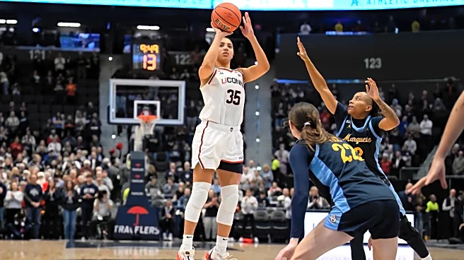 Strong, top-ranked UConn women roll past Marquette in final home game of 2025