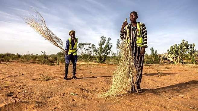 Refugee firefighters in Mauritania battle bushfires to give back to the community that took them in