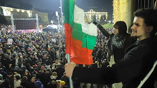 Bulgarians protest widespread graft and call for a fair election