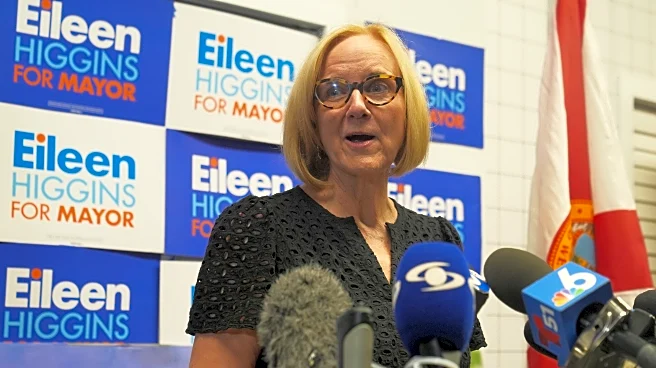 Democrat Eileen Higgins sworn in as Miami's first female mayor after 30 years of GOP control