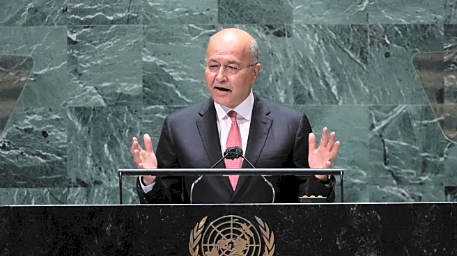 UN elects former Iraqi President Barham Salih as head of refugee agency
