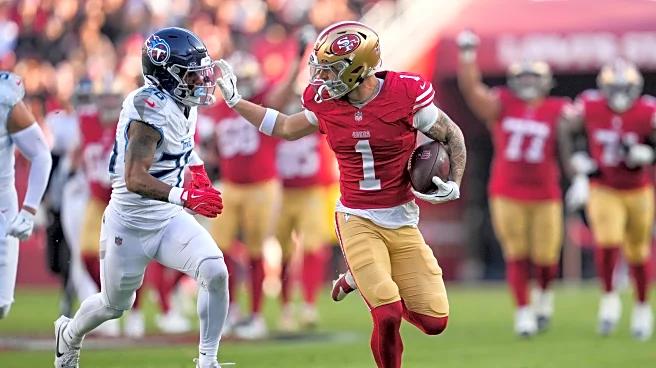 49ers' Ricky Pearsall's status uncertain for Colts game because of knee and ankle injuries