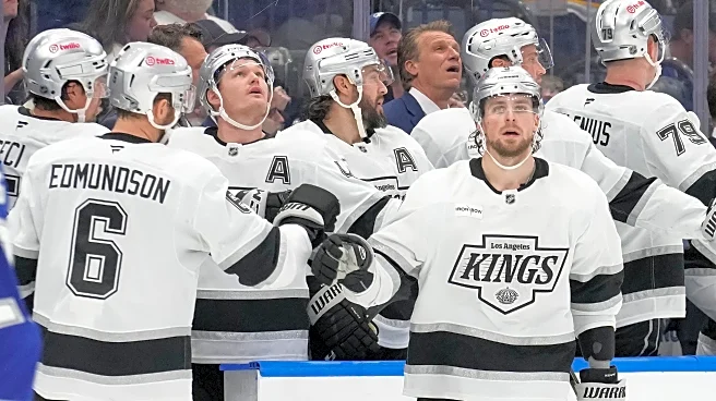 Kempe scores twice in 2nd period as Kings beat Lightning 2-1 to snap 4-game skid