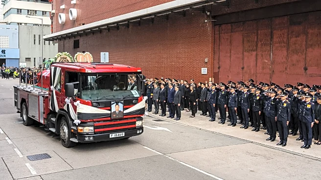 Hong Kong mourns firefighter killed in city's deadliest fire in decades