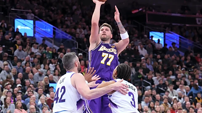 LeBron James cites 'Luka magic' as Doncic has 45-point triple-double