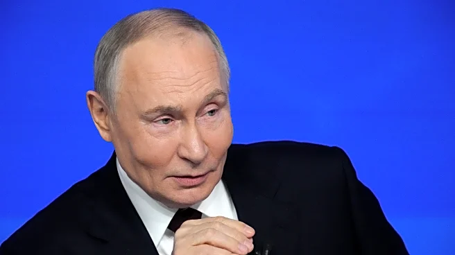 Putin tells his annual news conference that the Kremlin's military goals will be achieved in Ukraine