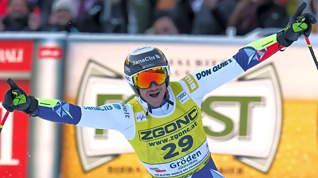 Zabystran stuns Odermatt in super-G to become first Czech man to win a World Cup race